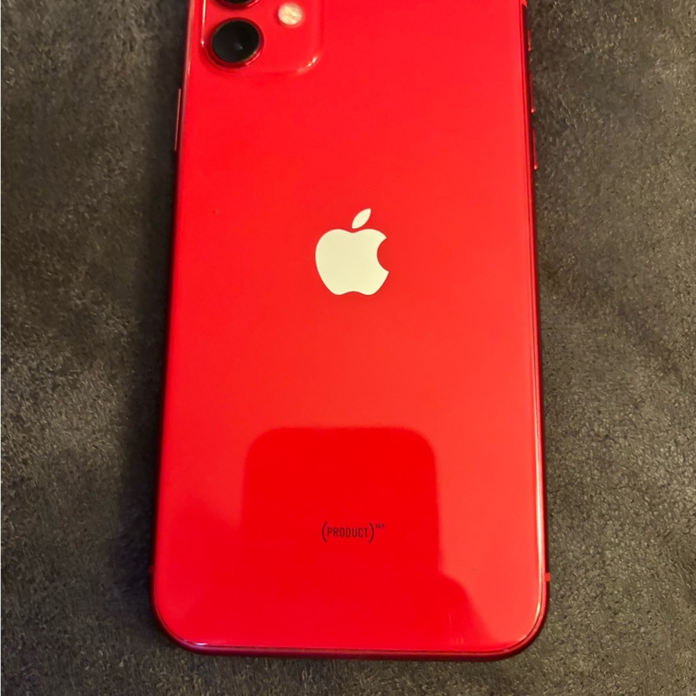 Apple iPhone Red Dual-Camera Cell Phone